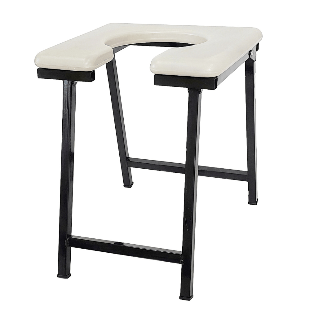 FOLDING COMMODE STOOL